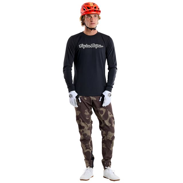 Troy Lee Designs Ride Tee Pitkähihainen Pyöräilypaita